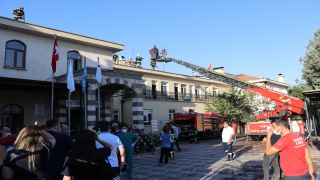 Gaziantep’te özel bir hastanede çıkan yangın kontrol altına alındı