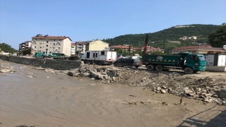 Bozkurt’ta sel felaketinin yaralarını sarmak için çalışmalar devam ediyor