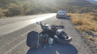 Konya’da takla atan motosikletin sürücüsü öldü