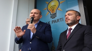 İçişleri Bakanı Süleyman Soylu, AK Parti Diyarbakır İl Başkanlığında konuştu: