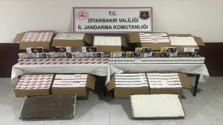 Diyarbakır’da 130 bin bandrolsüz makaron ele geçirildi