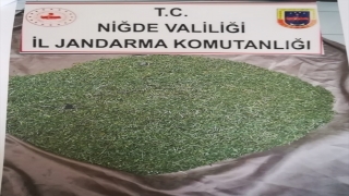 Niğde’de 4 kilogram esrar ele geçirildi