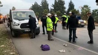 Mersin’de kamyonetin çarptığı lise öğrencisi yaşamını yitirdi