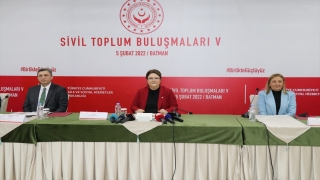 Bakan Yanık, ”5. Sivil Toplum Buluşmaları”nda konuştu: