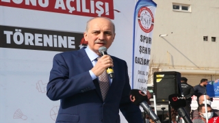 AK Parti Genel Başkanvekili Kurtulmuş, Gaziantep’te spor salonu açılışına katıldı: