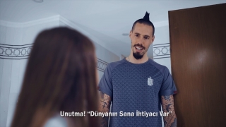 Trabzonsporlu Hamsik, iklim değişikliğine dikkat çeken kısa filmde oynadı