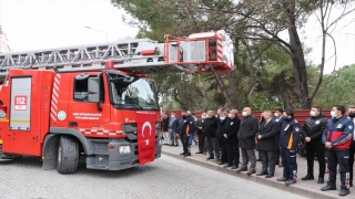 Manisa’da görev dönüşü kalp krizi sonucu ölen itfaiyeci defnedildi