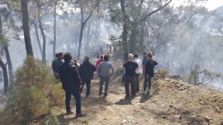 GÜNCELLEME Fethiye’de çıkan orman yangını söndürüldü