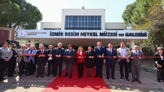 İzmir Resim Heykel Müzesi ve Galerisi, yenilenerek hizmete açıldı