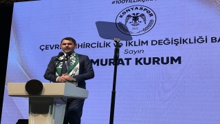 Bakan Kurum, Konyaspor 100. Yıl Galası’nda konuştu: