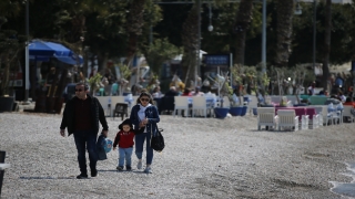 Muğla sahillerinde güneşli havada yoğunluk oluştu