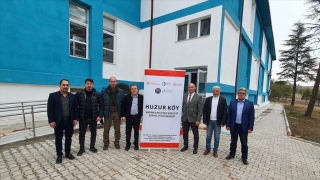 Türkiye Halter Federasyonu yönetiminden ”Huzur Köy”e destek