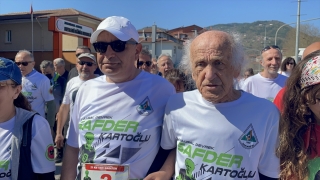 Zonguldak’ta 1. Ulusal Devrek Safder Kartoğlu Yarı Maratonu koşuldu