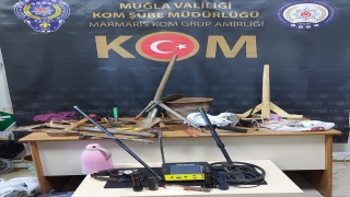 Muğla’da antik kentte kaçak kazı yapan 6 şüpheli yakalandı