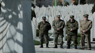 Saraybosna’da, Bosna Hersek Cumhuriyeti Ordusunun 30. kuruluş yıl dönümü kutlandı