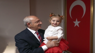 CHP Genel Başkanı Kemal Kılıçdaroğlu, çocuklarla buluştu: