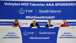 Voleybol Milli Takımlarının yeni ana sponsoru Gedik Yatırım oldu 