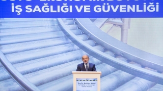 Çalışma ve Sosyal Güvenlik Bakanı Bilgin, iş sağlığı ve güvenliği etkinliğinde konuştu: