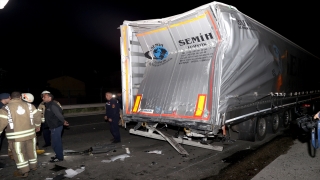 Çatalca’daki trafik kazasında 2 kişi yaralandı