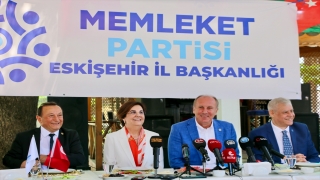 Memleket Partisi Genel Başkanı İnce, Eskişehir’de gündemi değerlendirdi: