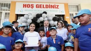 Sanayi ve Teknoloji Bakanı Varank, Aksaray’da Astronomi Kütüphanesi’nin açılışını yaptı: