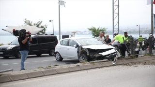 Ordu’da 3 aracın karıştığı zincirleme kazada 5 kişi yaralandı