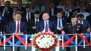 Bakan Soylu, Çanakkale’de Yedek Subay Temel Eğitim Mezuniyet Töreni’ne katıldı: (1)