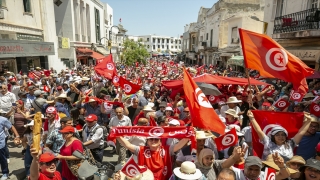 Tunus’ta 25 Temmuz’da düzenlenecek yeni Anayasa referandumu protesto edildi