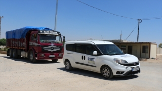 Ribat İnsani Yardım Derneğinden Rasulayn hastanesine tıbbi cihaz desteği