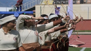 Geleneksel Okçuluk Türkiye Şampiyonası Erzincan’da başladı