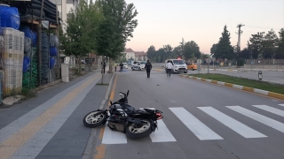 Çorum’da motosiklet kaldırıma çarptı, bir kişi öldü, bir kişi yaralandı