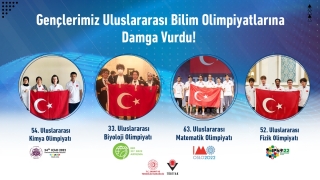 Bakan Varank bilim olimpiyatlarında madalya kazanan gençleri tebrik etti: