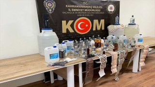 Kahramanmaraş’ta sahte ve kaçak içki operasyonunda bir şüpheli yakalandı