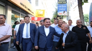 DEVA Partisi Genel Başkanı Babacan, Niğde’de partisinin İl Başkanlığını açtı