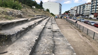 Bolu’daki ”antik stadion” kazısında Osmanlı döneminden hamam kalıntısı bulundu