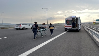 Kuzey Marmara Otoyolu’ndaki trafik kazasında 2’si çocuk 7 kişi yaralandı