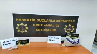 Seydişehir’de otomobilde 8 kilo 220 gram eroin ele geçirildi