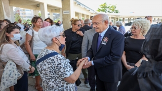 CHP Genel Başkanı Kılıçdaroğlu, emekli hesap uzmanı Özşahin’in cenaze törenine katıldı