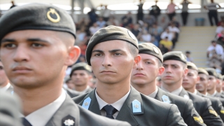 Milli Savunma Üniversitesi Kara Astsubay Meslek Yüksekokulunda mezuniyet heyecanı