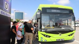 Yerli elektrikli otobüsler, TEKNOFEST’in ilk gününde 9 bin 500 yolcu taşıdı