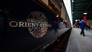 Tarihi Orient Express treni İstanbul’a ulaştı