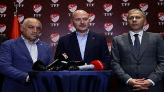 Bakan Soylu: TFF binasına saldırı olayının zanlıları kısa bir süre içerisinde yakalandı