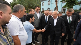 CHP Genel Başkanı Kılıçdaroğlu, Giresun’da fındık üreticilerini ziyaret etti