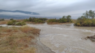 Kahramanmaraş’ta 45 arı kovanı sele kapıldı