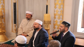 Diyanet İşleri Başkanı Erbaş, Japonya’da cuma hutbesi irad etti