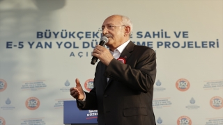 Kılıçdaroğlu, ”Büyükçekmece Sahil ve E5 Yan Yol Düzenleme Projeleri Açılış Töreni”nde konuştu: