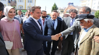 DEVA Partisi Genel Başkanı Babacan, Elazığ’da parti binasının açılışını yaptı