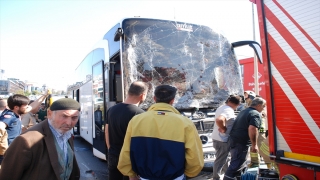 Pendik’teki zincirleme trafik kazasında 2 kişi yaralandı