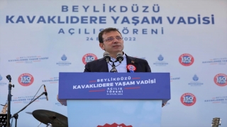 Beylikdüzü Kavaklıdere Yaşam Vadisi törenle açıldı 