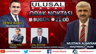 Başyazarımız Mustafa Albayrak bu akşam saat 21:00'de Ulusal kanalda